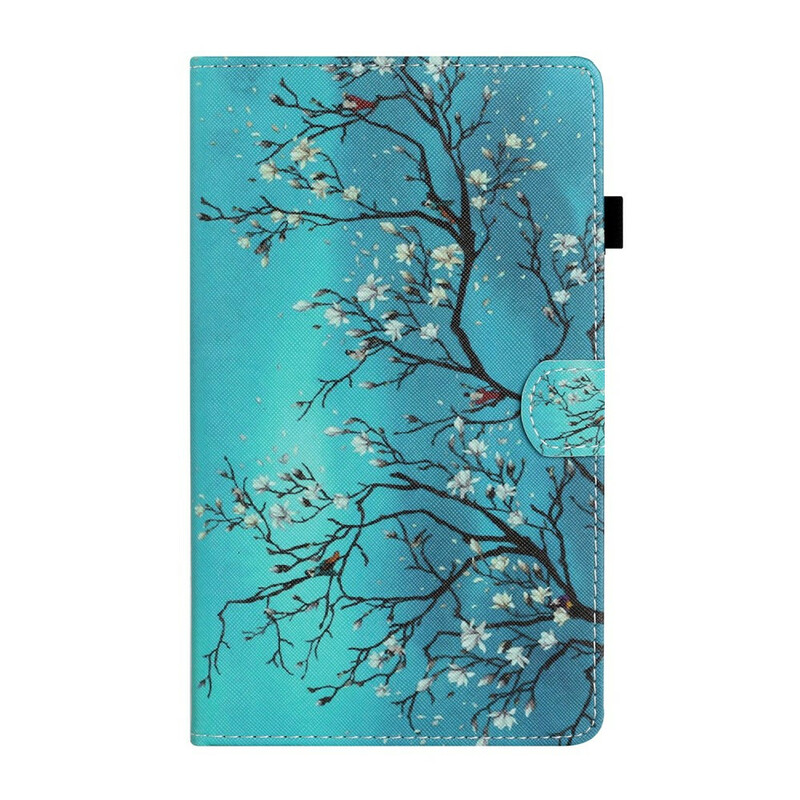 Housse Samsung Galaxy Tab A7 Lite Branches Fleuries Housse Samsung Galaxy Tab A7 Lite Branches Fleuries
