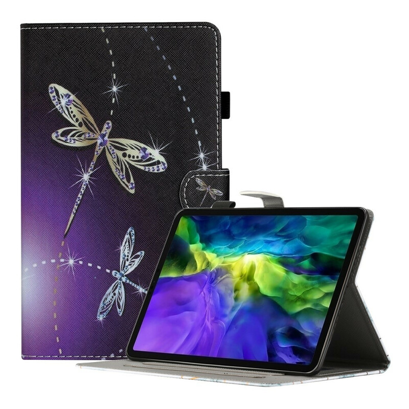 Housse Samsung Galaxy Tab A7 Lite Libellules Housse Samsung Galaxy Tab A7 Lite Libellules