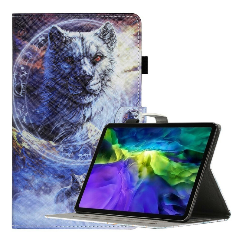 Housse Samsung Galaxy Tab A7 Lite Loup Housse Samsung Galaxy Tab A7 Lite Loup
