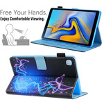 Housse Samsung Galaxy Tab A7 Lite Papillons Colorés Housse Samsung Galaxy Tab A7 Lite Papillons Colorés