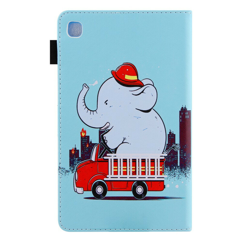 Housse Samsung Galaxy Tab A7 Lite Éléphant Pompier Housse Samsung Galaxy Tab A7 Lite Éléphant Pompier