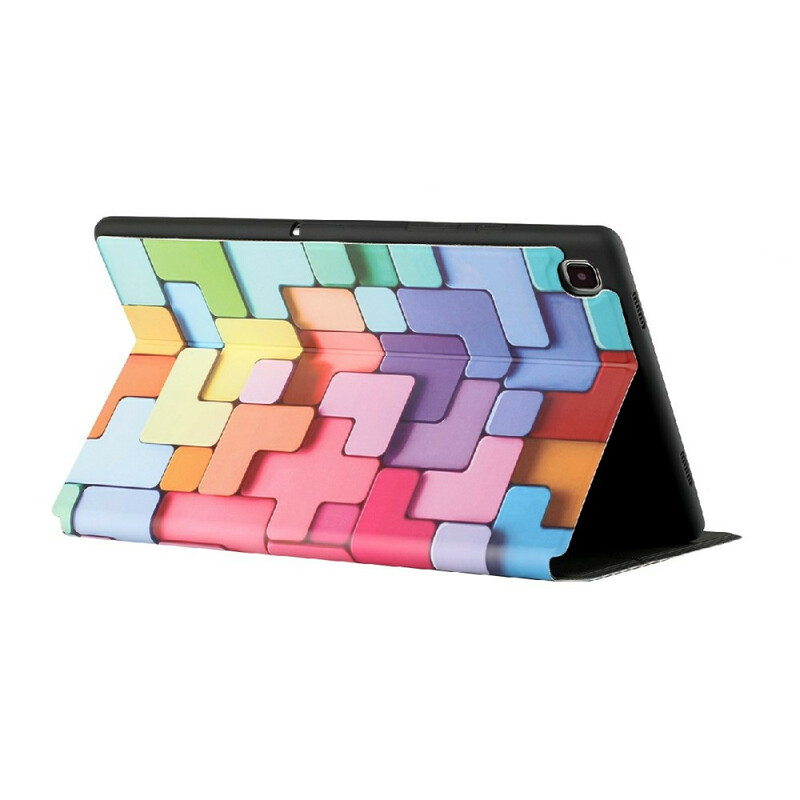 Smart Case Samsung Galaxy Tab A7 Lite Deux Volet Géométrie Colorée Smart Case Samsung Galaxy Tab A7 Lite Deux Volet Géométrie Colorée