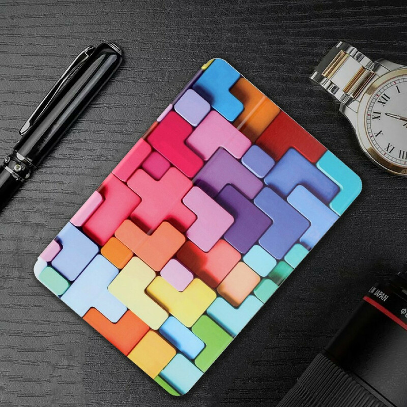 Smart Case Samsung Galaxy Tab A7 Lite Deux Volet Géométrie Colorée Smart Case Samsung Galaxy Tab A7 Lite Deux Volet Géométrie Colorée