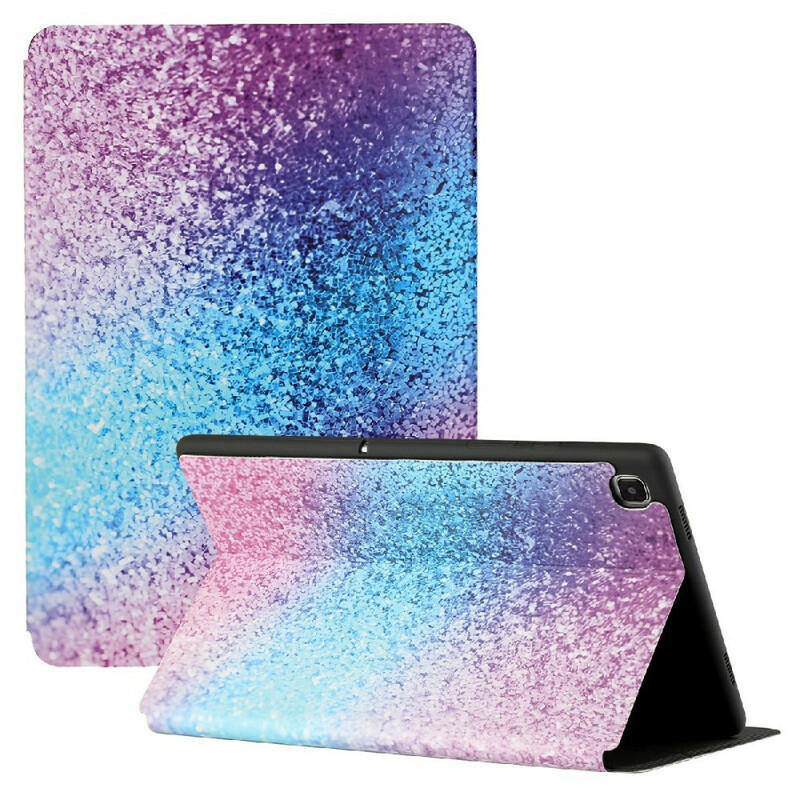 Smart Case Samsung Galaxy Tab A7 Lite Deux Volets Fantaise Paillettes Smart Case Samsung Galaxy Tab A7 Lite Deux Volets Fantaise Paillettes