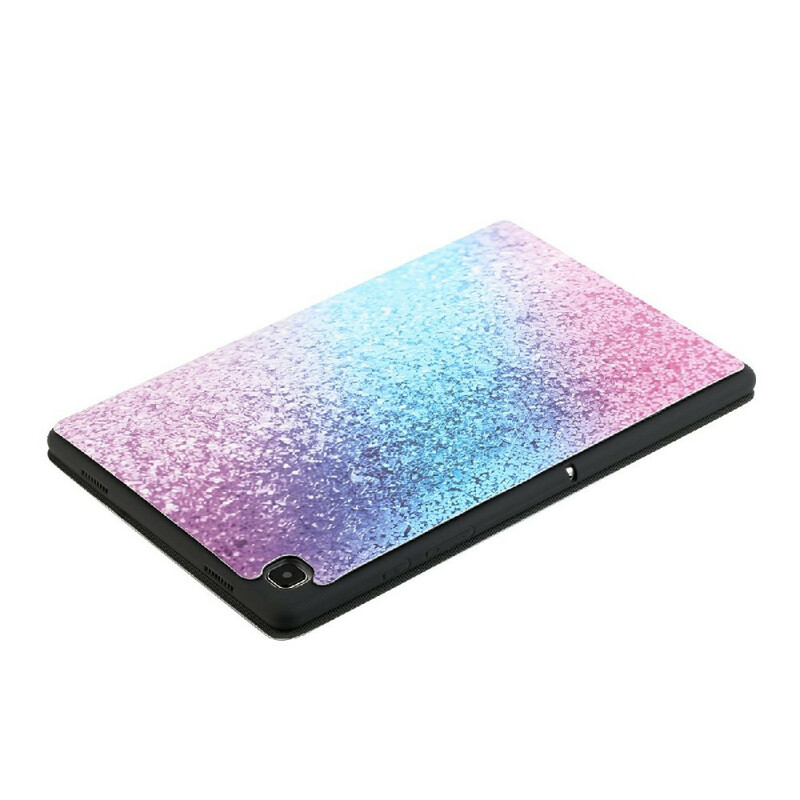Smart Case Samsung Galaxy Tab A7 Lite Deux Volets Fantaise Paillettes Smart Case Samsung Galaxy Tab A7 Lite Deux Volets Fantaise Paillettes