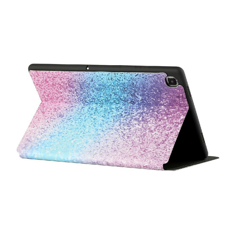 Smart Case Samsung Galaxy Tab A7 Lite Deux Volets Fantaise Paillettes Smart Case Samsung Galaxy Tab A7 Lite Deux Volets Fantaise Paillettes