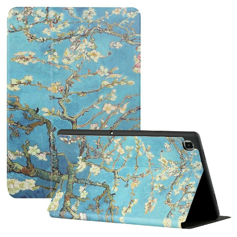 Smart Case Samsung Galaxy Tab A7 Lite Deux Volets Branches Smart Case Samsung Galaxy Tab A7 Lite Deux Volets Branches
