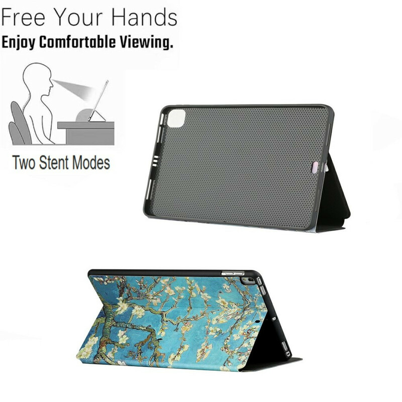 Smart Case Samsung Galaxy Tab A7 Lite Deux Volets Branches