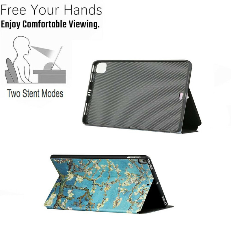 Smart Case Samsung Galaxy Tab A7 Lite Deux Volets Branches Smart Case Samsung Galaxy Tab A7 Lite Deux Volets Branches