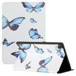 Smart Case Samsung Galaxy Tab A7 Lite Deux Volets Papillons Smart Case Samsung Galaxy Tab A7 Lite Deux Volets Papillons