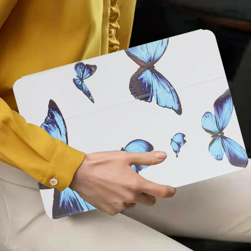 Smart Case Samsung Galaxy Tab A7 Lite Deux Volets Papillons Smart Case Samsung Galaxy Tab A7 Lite Deux Volets Papillons