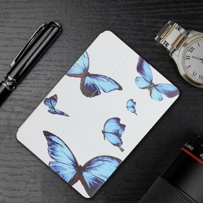 Smart Case Samsung Galaxy Tab A7 Lite Deux Volets Papillons Smart Case Samsung Galaxy Tab A7 Lite Deux Volets Papillons