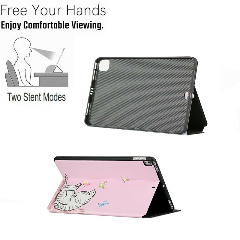 Smart Case Samsung Galaxy Tab A7 Lite Deux Volets Chaton Dormant Smart Case Samsung Galaxy Tab A7 Lite Deux Volets Chaton Dormant