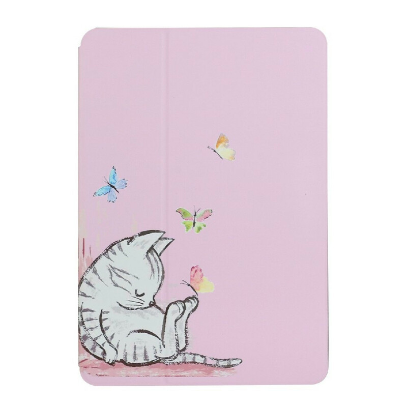 Smart Case Samsung Galaxy Tab A7 Lite Deux Volets Chaton Dormant Smart Case Samsung Galaxy Tab A7 Lite Deux Volets Chaton Dormant