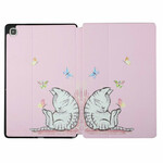 Smart Case Samsung Galaxy Tab A7 Lite Deux Volets Chaton Dormant Smart Case Samsung Galaxy Tab A7 Lite Deux Volets Chaton Dormant