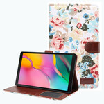 Housse Samsung Galaxy Tab A7 Lite Fleurs Liberty