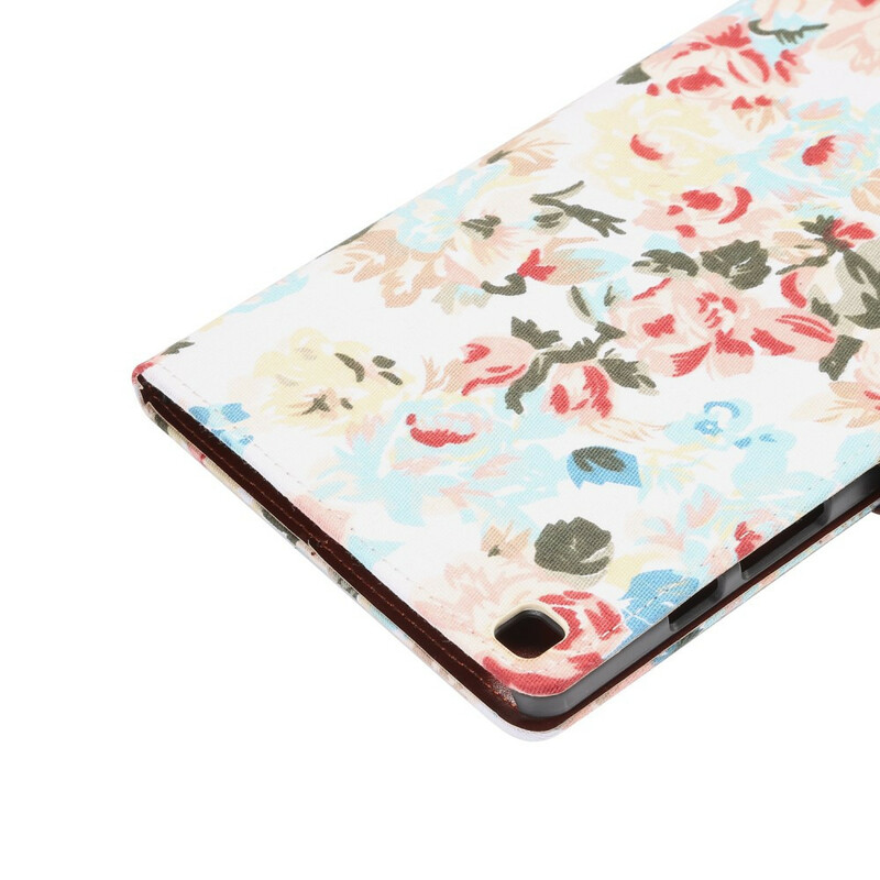 Housse Samsung Galaxy Tab A7 Lite Fleurs Liberty Housse Samsung Galaxy Tab A7 Lite Fleurs Liberty