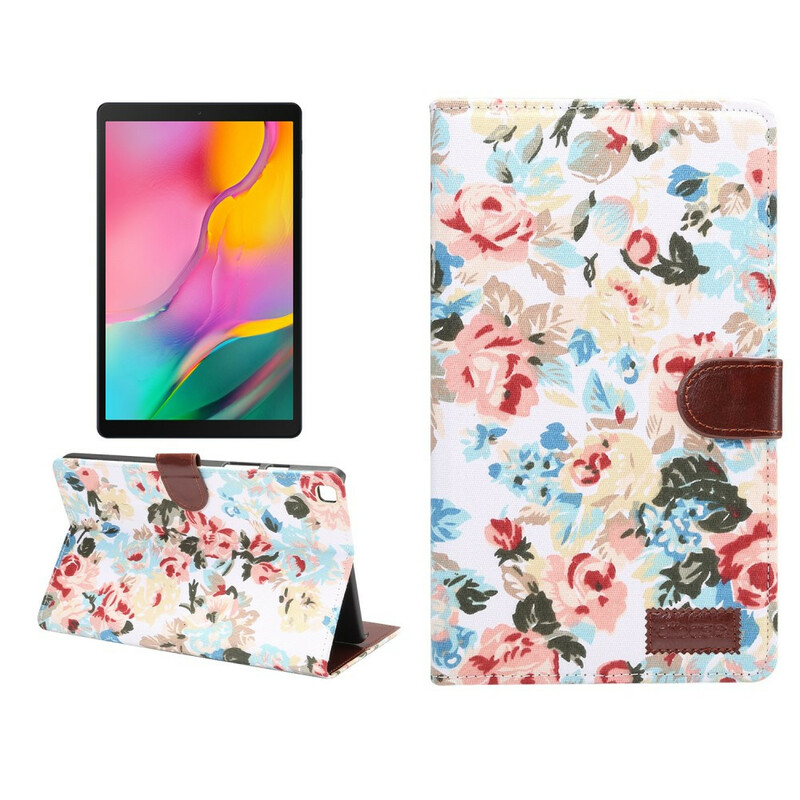 Housse Samsung Galaxy Tab A7 Lite Fleurs Liberty Housse Samsung Galaxy Tab A7 Lite Fleurs Liberty