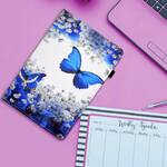 Housse Samsung Galaxy Tab A7 Lite Variations Papillons Housse Samsung Galaxy Tab A7 Lite Variations Papillons