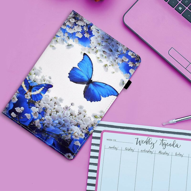 Housse Samsung Galaxy Tab A7 Lite Variations Papillons Housse Samsung Galaxy Tab A7 Lite Variations Papillons