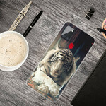 Coque Samsung Galaxy A21s Flexible Tigre
