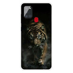 Coque Samsung Galaxy A21s Flexible Tigre