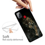 Coque Samsung Galaxy A21s Flexible Tigre