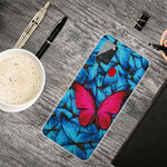 Coque Samsung Galaxy A21s Flexible Papillons Coque Samsung Galaxy A21s Flexible Papillons