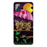 Coque Samsung Galaxy A21s Flexible Love Hiboux Coque Samsung Galaxy A21s Flexible Love Hiboux