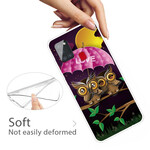 Coque Samsung Galaxy A21s Flexible Love Hiboux Coque Samsung Galaxy A21s Flexible Love Hiboux