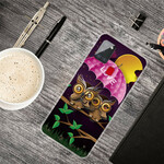 Coque Samsung Galaxy A21s Flexible Love Hiboux Coque Samsung Galaxy A21s Flexible Love Hiboux