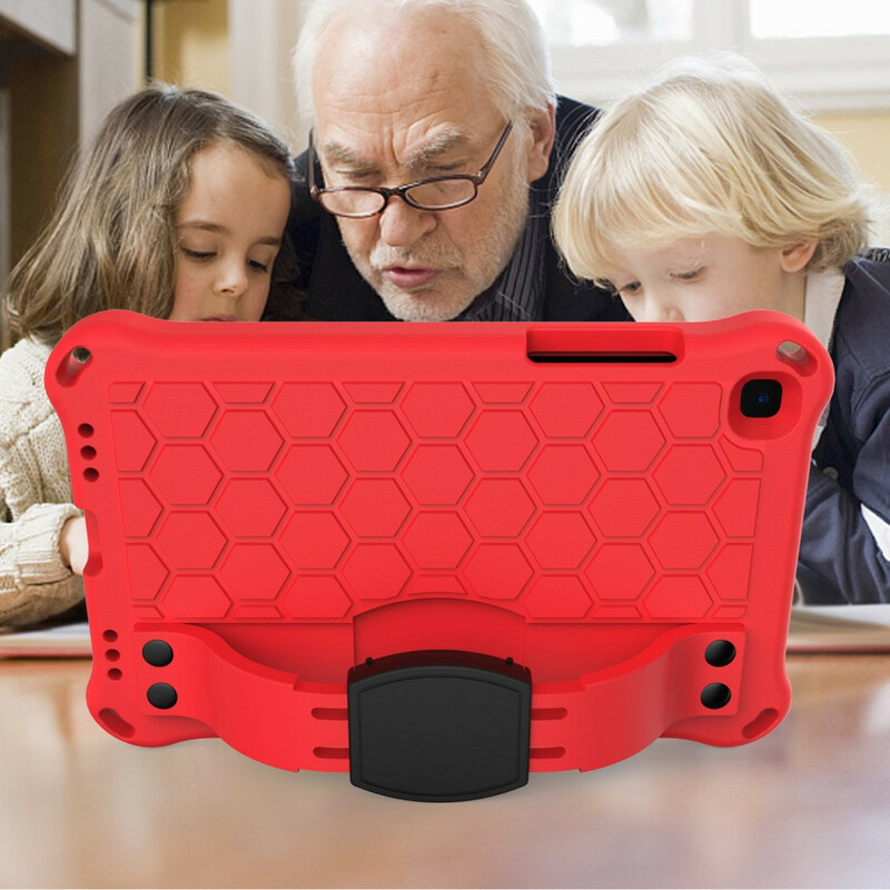 Coque Samsung Galaxy Tab A7 Lite / Tab A8 (2019) EVA Sangle-Support et Bandoulière Coque Samsung Galaxy Tab A7 Lite / Tab A8 (2019) EVA Sangle-Support et Bandoulière