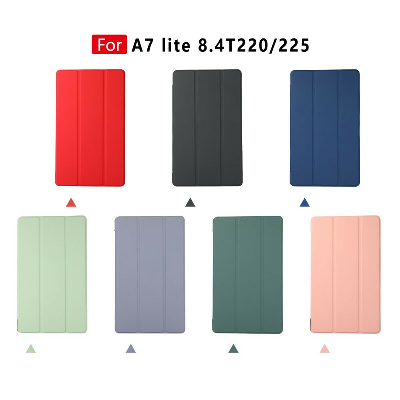 Smart Case Samsung Galaxy Tab A7 Lite Simili Cuir Classique Smart Case Samsung Galaxy Tab A7 Lite Simili Cuir Classique