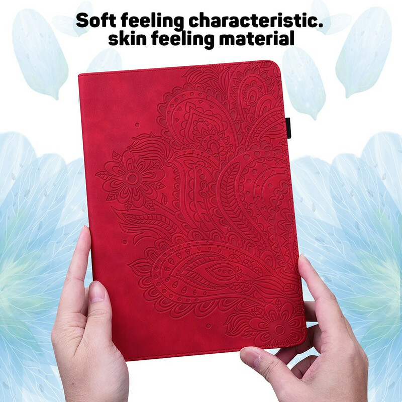 Étui Samsung Galaxy Tab A7 Lite Mandala Floral Étui Samsung Galaxy Tab A7 Lite Mandala Floral