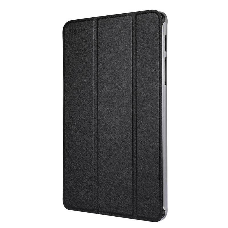 Smart Case Samsung Galaxy Tab A7 Lite Simili Cuir Texture Soie Smart Case Samsung Galaxy Tab A7 Lite Simili Cuir Texture Soie