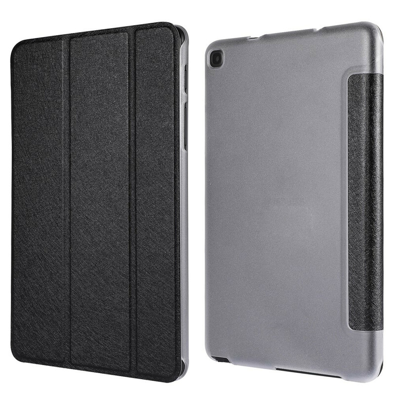Smart Case Samsung Galaxy Tab A7 Lite Simili Cuir Texture Soie Smart Case Samsung Galaxy Tab A7 Lite Simili Cuir Texture Soie