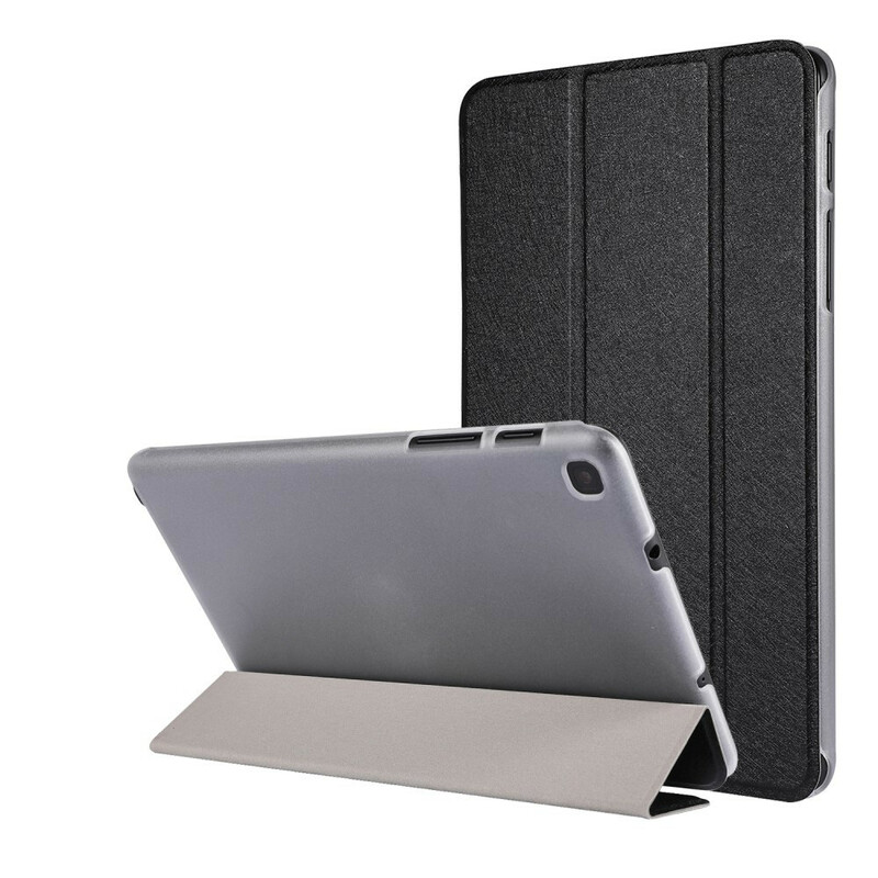 Smart Case Samsung Galaxy Tab A7 Lite Simili Cuir Texture Soie Smart Case Samsung Galaxy Tab A7 Lite Simili Cuir Texture Soie