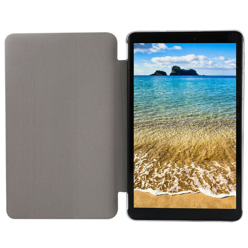 Smart Case Samsung Galaxy Tab A7 Lite Simili Cuir Texture Soie Smart Case Samsung Galaxy Tab A7 Lite Simili Cuir Texture Soie