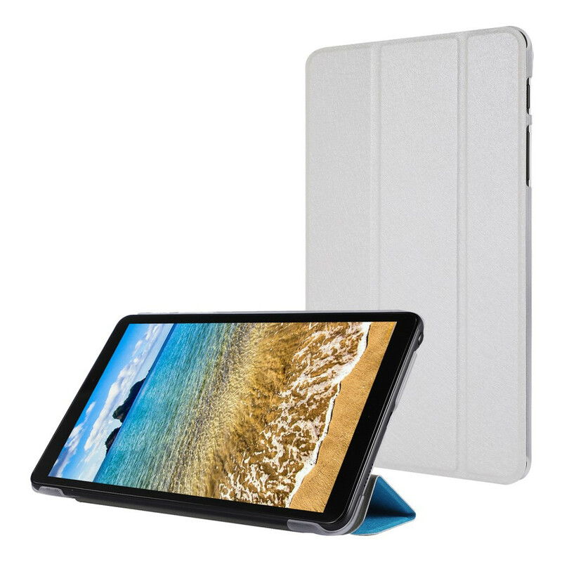 Smart Case Samsung Galaxy Tab A7 Lite Simili Cuir Texture Soie