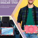 Coque Samsung Galaxy Tab A7 Lite Support et Bandoulière Color Coque Samsung Galaxy Tab A7 Lite Support et Bandoulière Color