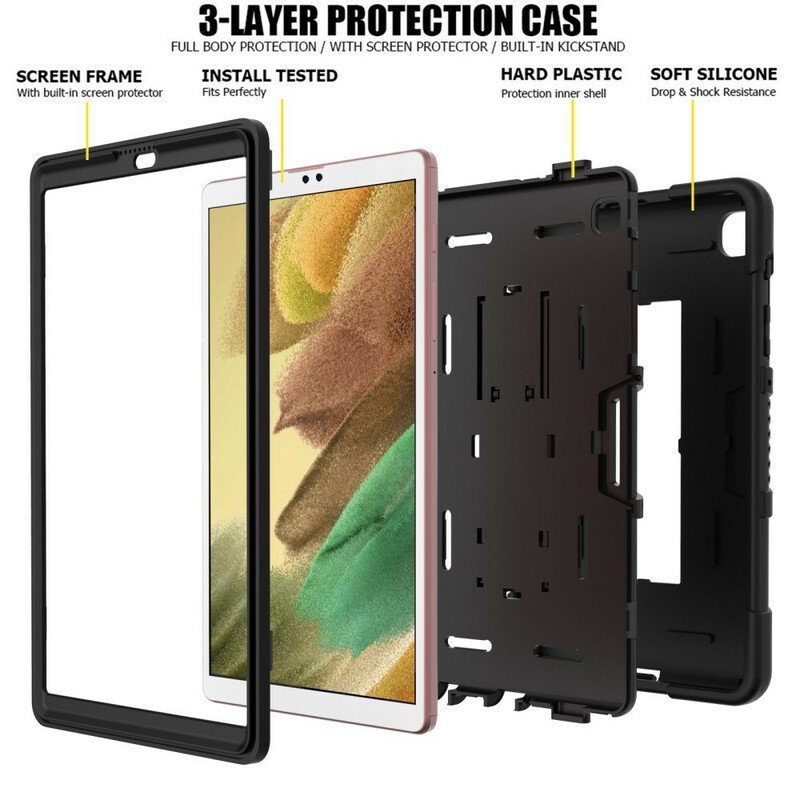 Coque Samsung Galaxy Tab A7 Lite Ultra Résistante Contrastée Coque Samsung Galaxy Tab A7 Lite Ultra Résistante Contrastée