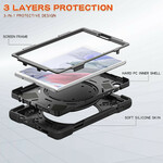 Coque Samsung Galaxy Tab A7 Lite Ultra Résistante Anneau-Support Rotatif