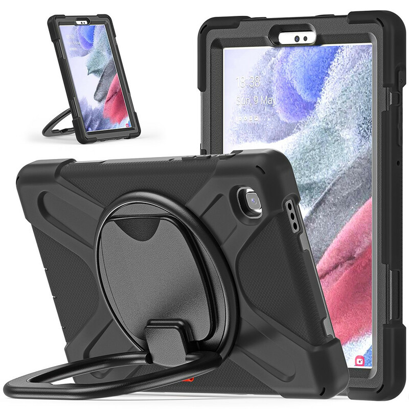 Coque Samsung Galaxy Tab A7 Lite Ultra Résistante Anneau-Support Rotatif