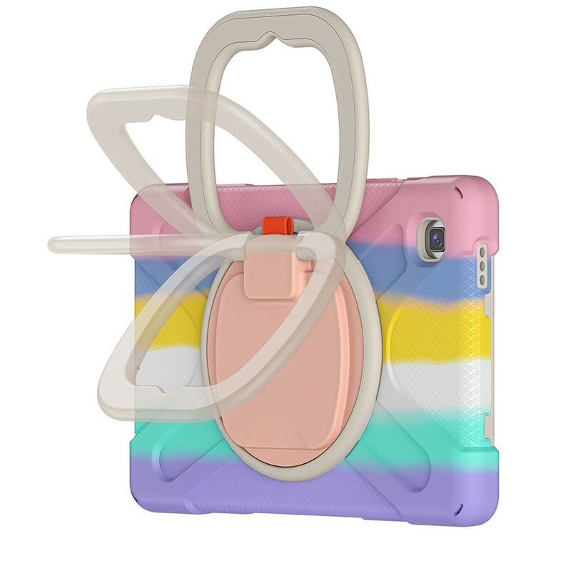 Coque Samsung Galaxy Tab A7 Lite Ultra Résistante Anneau-Support Color Coque Samsung Galaxy Tab A7 Lite Ultra Résistante Anneau-Support Color