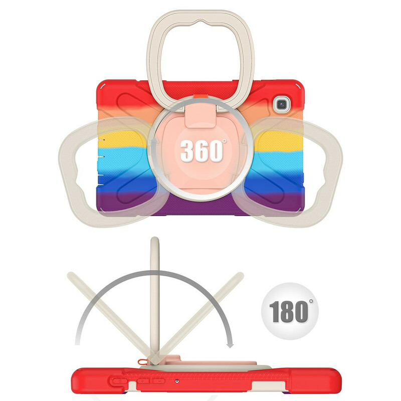 Coque Samsung Galaxy Tab A7 Lite Ultra Résistante Anneau-Support Color Coque Samsung Galaxy Tab A7 Lite Ultra Résistante Anneau-Support Color