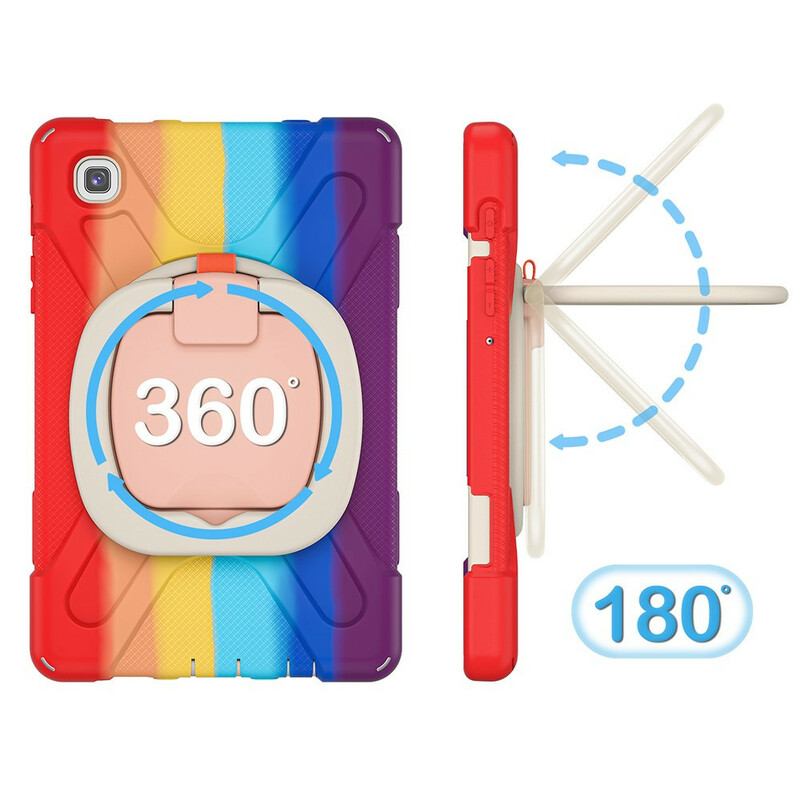 Coque Samsung Galaxy Tab A7 Lite Ultra Résistante Anneau-Support Color Coque Samsung Galaxy Tab A7 Lite Ultra Résistante Anneau-Support Color