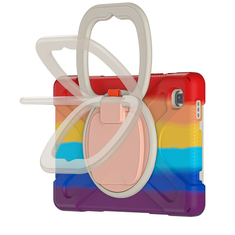 Coque Samsung Galaxy Tab A7 Lite Ultra Résistante Anneau-Support Color Coque Samsung Galaxy Tab A7 Lite Ultra Résistante Anneau-Support Color