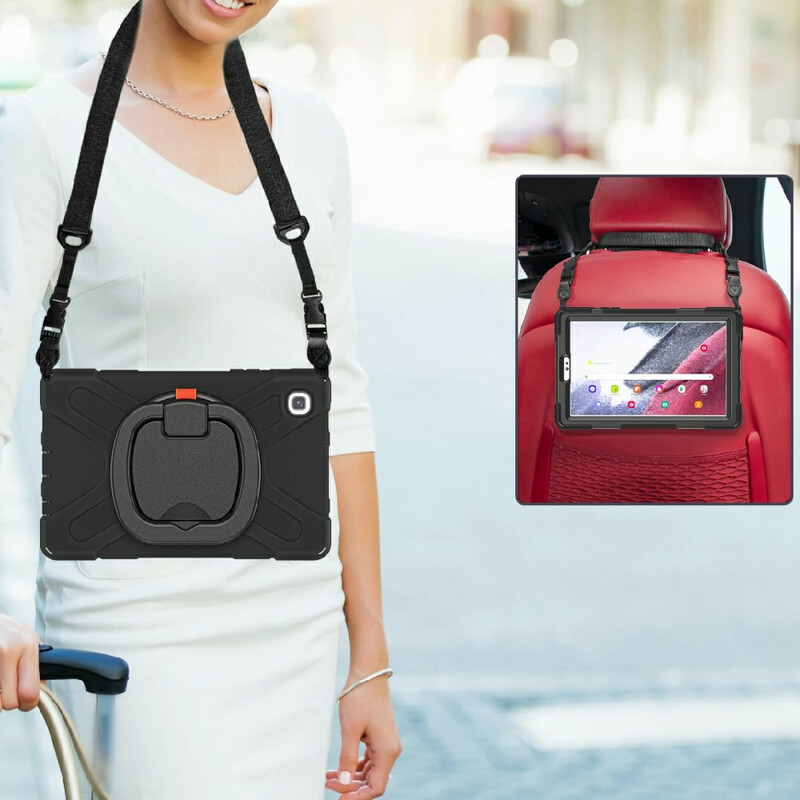 Coque Samsung Galaxy Tab A7 Lite Multi-Fonctionnelle avec Bandoulière Coque Samsung Galaxy Tab A7 Lite Multi-Fonctionnelle avec Bandoulière