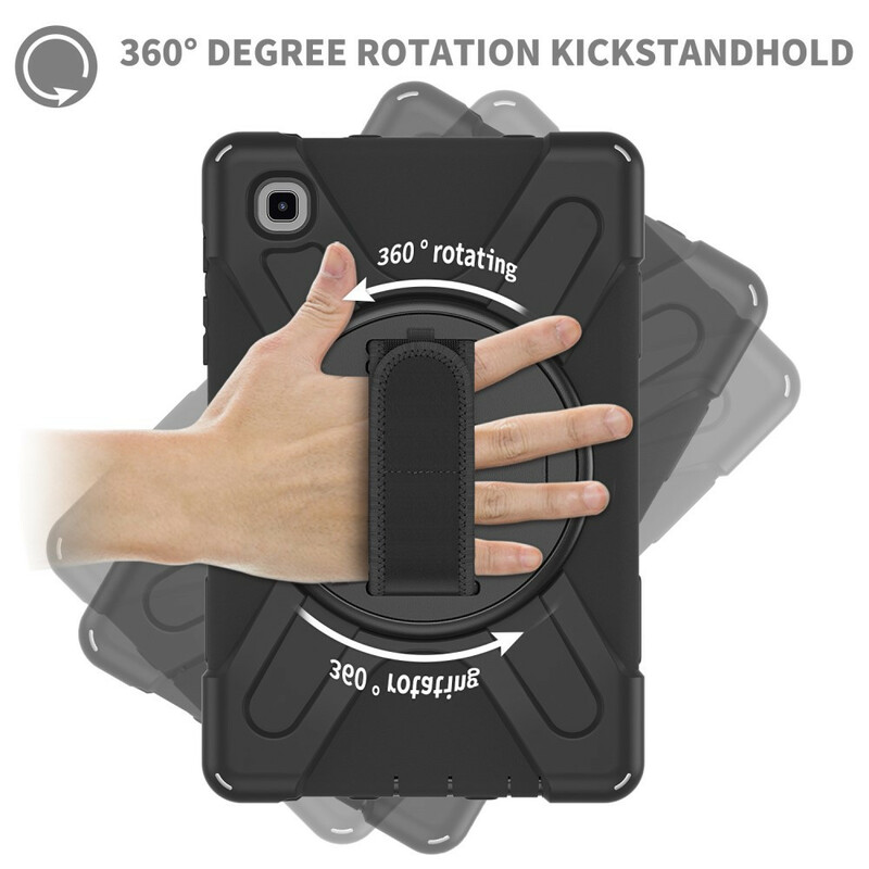 Coque Samsung Galaxy Tab A7 Lite Multi-fonctions avec Bandoulière Coque Samsung Galaxy Tab A7 Lite Multi-fonctions avec Bandoulière