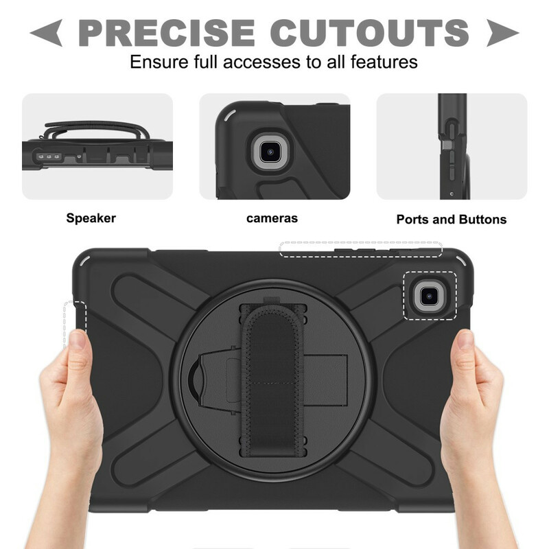 Coque Samsung Galaxy Tab A7 Lite Multi-fonctions avec Bandoulière Coque Samsung Galaxy Tab A7 Lite Multi-fonctions avec Bandoulière